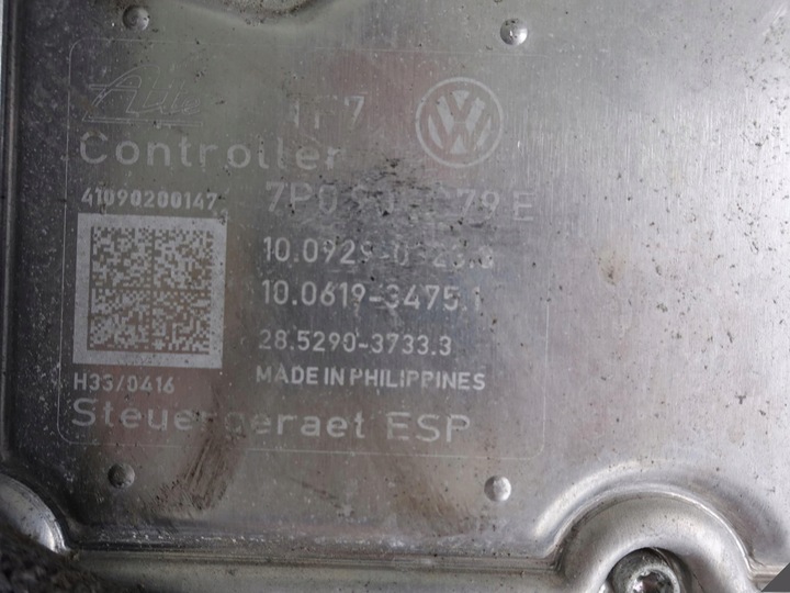 фото №9, Cayenne touareg 7p насос тормозная abs 7p0614517e