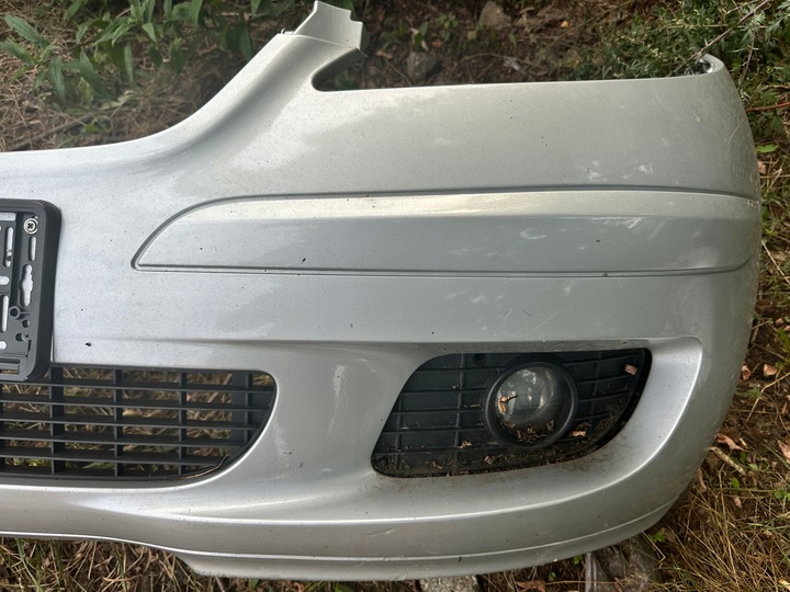 фото №7, Mercedes a клас w169 бампер перед версія класика срібний lak 761