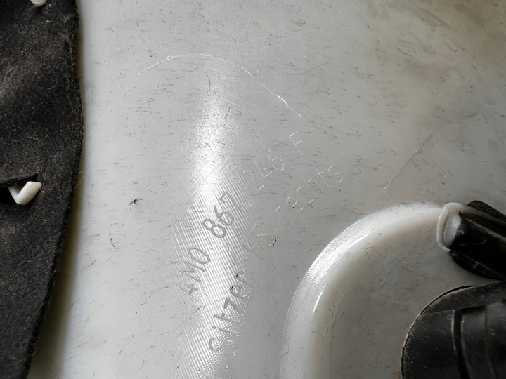 фото №11, Обшивка захист корпус стійка зад d права праві audi sq7 q7 4m0