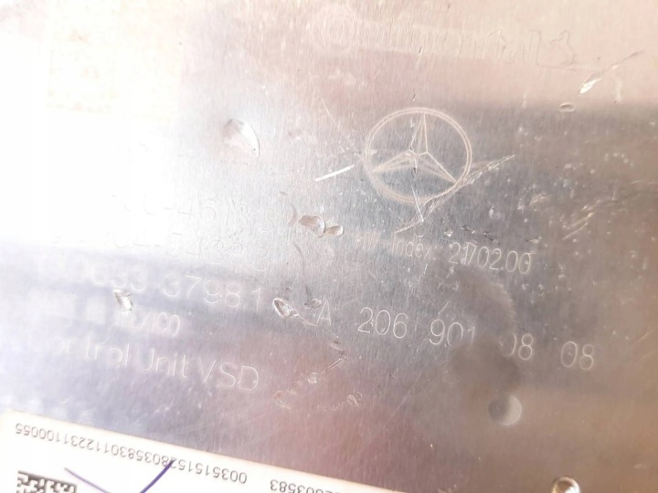 фото №7, Mercedes c w206 блок керування  компресора a2069010808