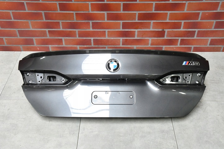 фото №8, Кришка зад задня bmw m5 g90 м-пакет спойлер карбон колір a90