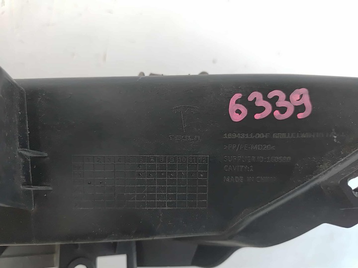 фото №10, Tesla модель 3 highland krtaka решітка середня 6339