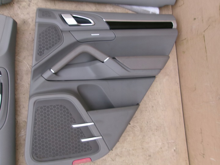 фото №11, Porsche cayenne 7p5 ta сидіння диван обшивки комплект шкіра