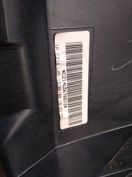 фото №8, C-max mk1 рестайлинг fl консоль подушка безопасности водителя пассажир натяжители датчик kuga mk1