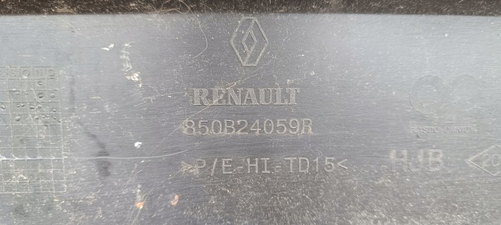 фото №9, Renault captur ii 19-23 дифузор спойлер бампер заднє 850b24059r оригінал