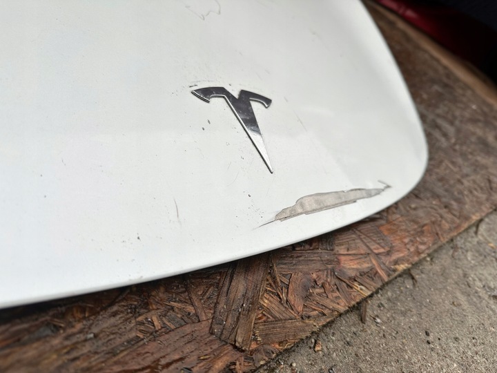 фото №12, Tesla модель 3 капот крышка двигателя оригинальная