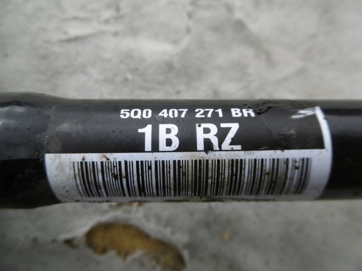 фото №5, Піввісь ліва 5q0407271br vw golf vii рестайлінг