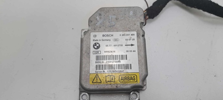 фото №3, Модуль датчик подушка безпеки bmw x5 e53 6912755