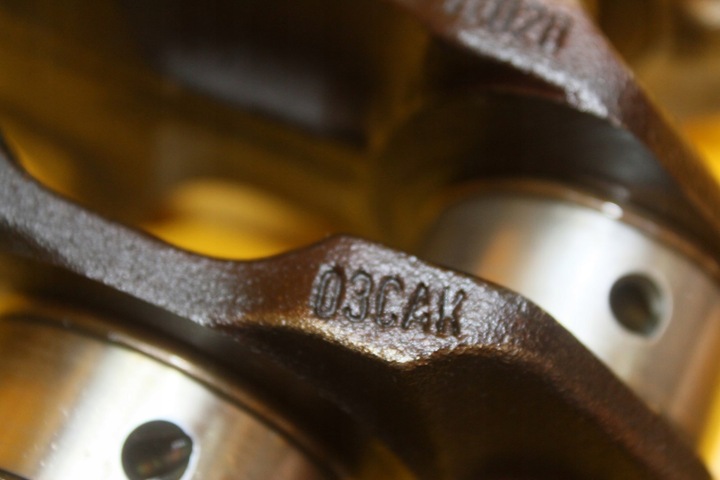 фото №8, Wał коленчатый golf v a3 octavia ii 1.6 fsi 03cak blf