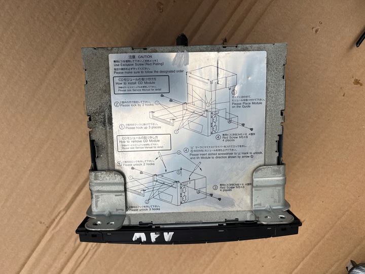 фото №5, Радіо cd mazda mpv 2003-2006 14788200