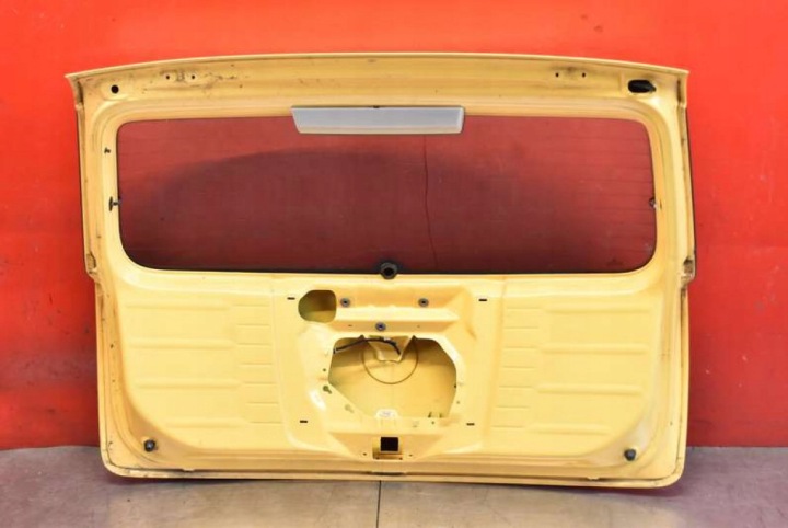 фото №11, Кришка багажника зад задня жовта vw fox 3d 05-09
