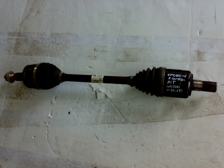 фото №1, Kia sportage iv 2016 2018 2.0crdi піввісь ліва a/t