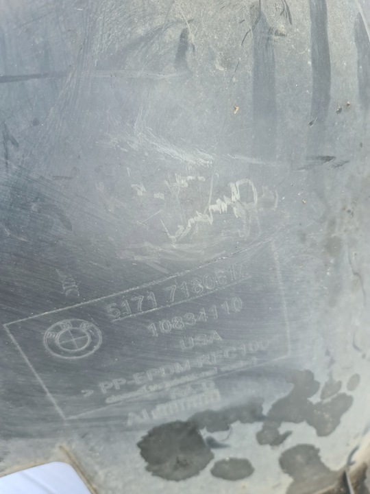 фото №7, X6 e71 подкрылок передние левая 7180621 7180617