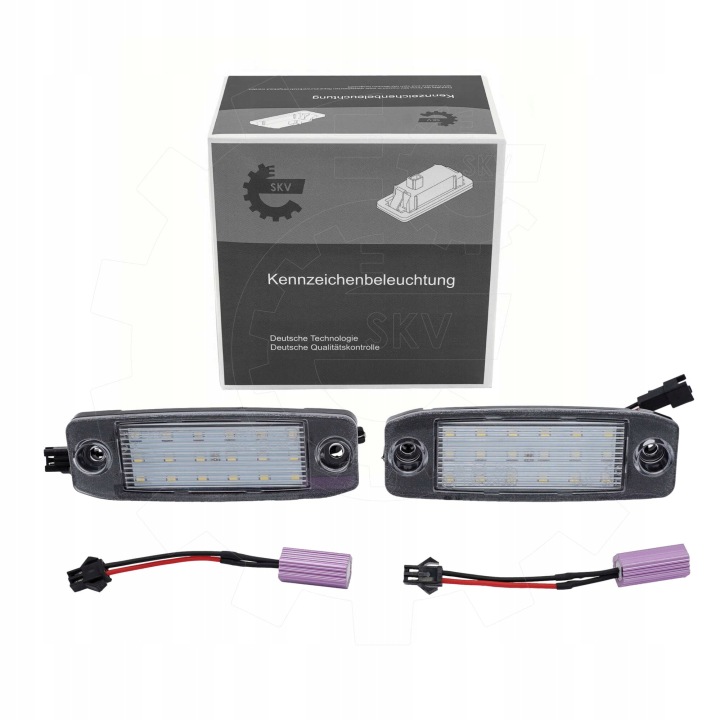 фото №7, Skv освещение led номерного знака регистрационный 72skv599 - hyundai sonata v vi