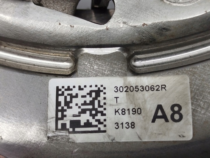 фото №8, Колесо двомасовий + зчеплення нове 123104345r 302055884r 1.2 tce dig nissan