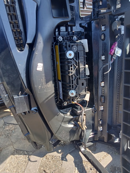 фото №7, Панель консоль комплект подушка безпеки ремені vw passat b7 3c185700qt оригінал