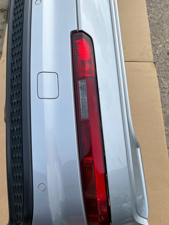 фото №14, Audi q7 4m дорестайлинг 2015-… s-line бампер задний lz7g 4 pdc