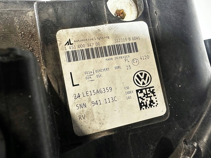 фото №7, Volkswagen tiguan 2017 комплект лампи передні