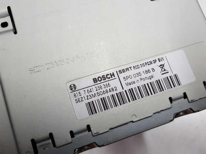 фото №3, Seat leon ii рестайлинг 09-12r altea радио cd радиопроигрыватель