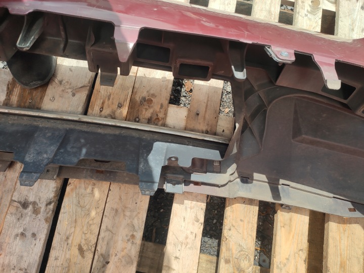 фото №15, Jeep cherokee liberty kk 07-12 бампер перед передній бордовий kpl