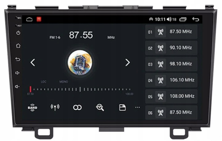 фото №12, Радіо навігація honda crv андроїд 11 8/128gb+kam