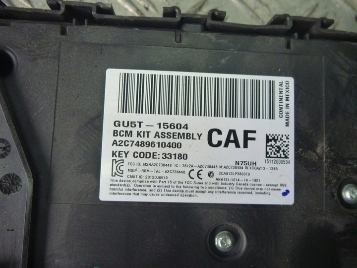 фото №3, Модуль bcm комфорта ford explorer 4x4 2016 рестайлинг