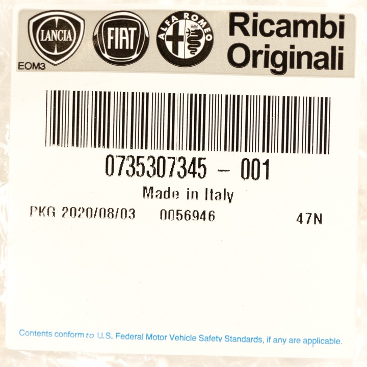 фото №10, Уголок бампера левый зад fiat ducato оригинальный номер 735307345