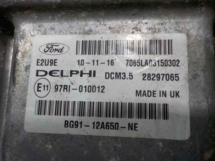 фото №4, Ford s-max i рестайлінг 2.0 tdci 10r блок керування двигуном (ебу, мізки двигуна, контролер двигуна) bg91-12a650-ne