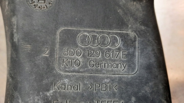 фото №6, Труба повітря 8d0129617e vw passat b5 1.9 tdi