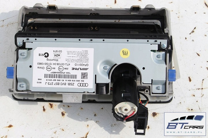 фото №12, Audi a3 набор mmi 3g+ монитор + считыватель mib панель 8v0035035 8v0919604a 8v0