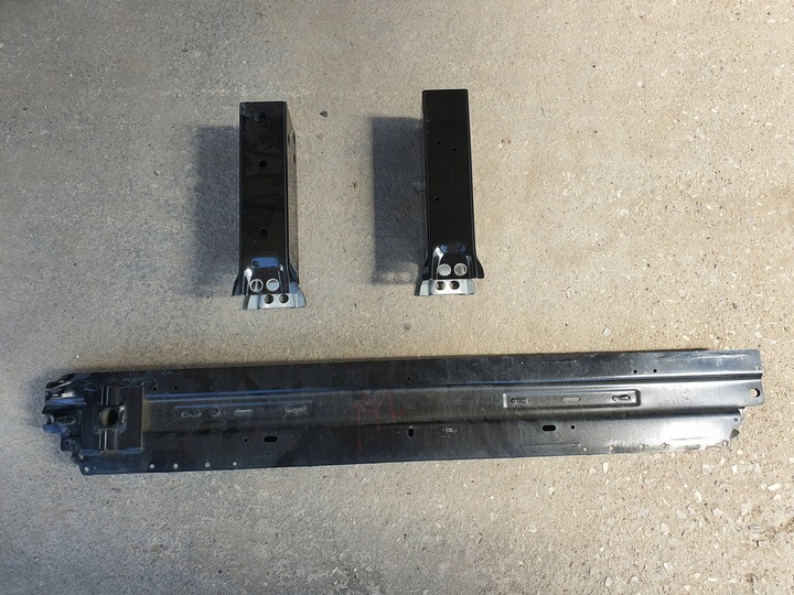 фото №1, Jaguar f-pace x761 усилитель балка бампера передняя перед + зона новое