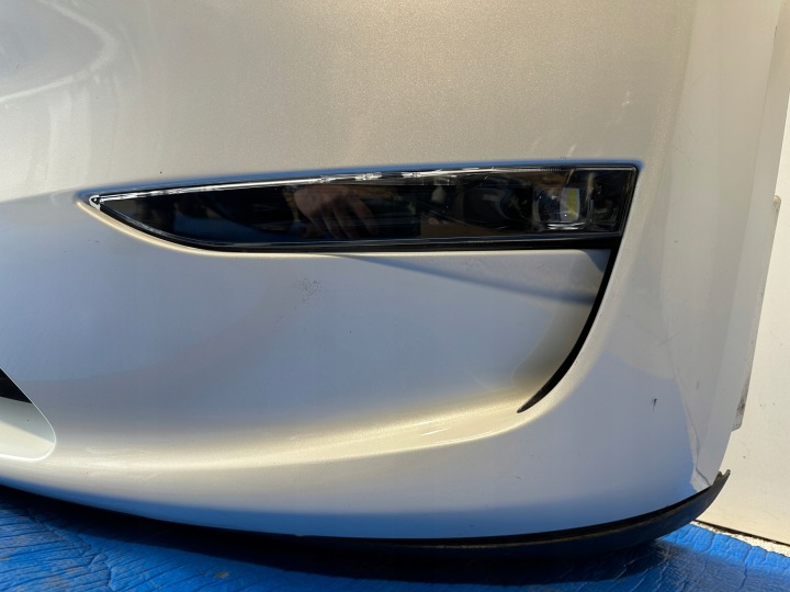 фото №9, Комплектный tesla y 20-24 1492555-00-c бампер передний плита противотуманка oem номер oem
