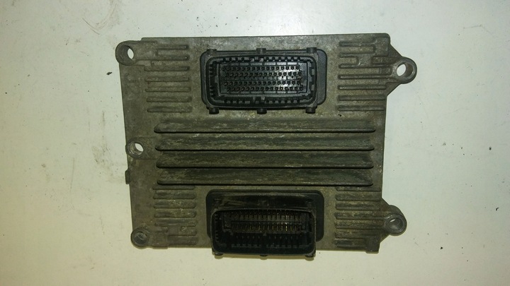 фото №1, Вилучений комп'ютер двигуна opel vectra c signum 2.2 16v 09391263