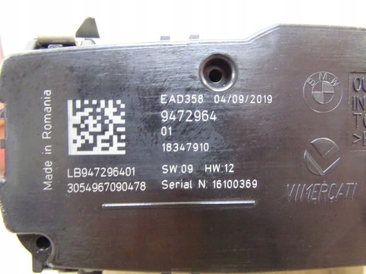 фото №8, Bmw x3 g01 вимикач перемикач світла 9472964