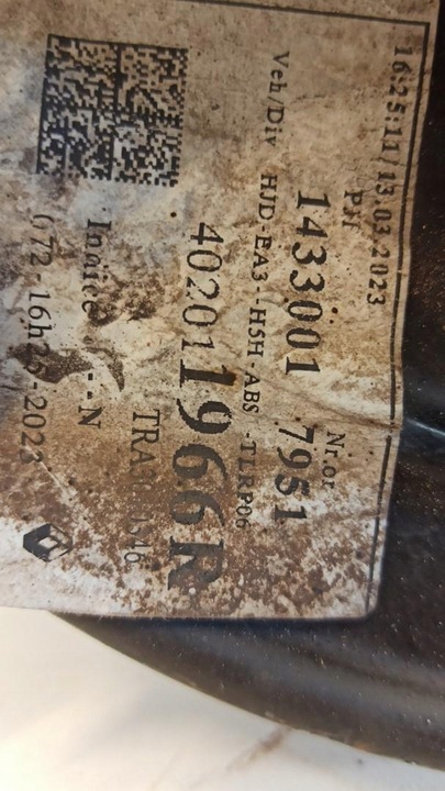 фото №7, Dacia duster ii поворотна опора лівий перед 1.3 tce 2023 400113252r