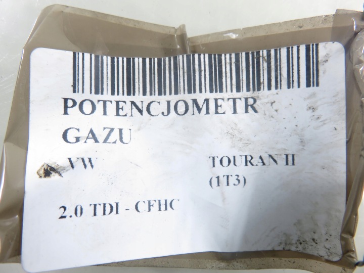 фото №11, Потенціометр газу vw touran ii 1t3 2.0 tdi - cfhc 1t1723503m