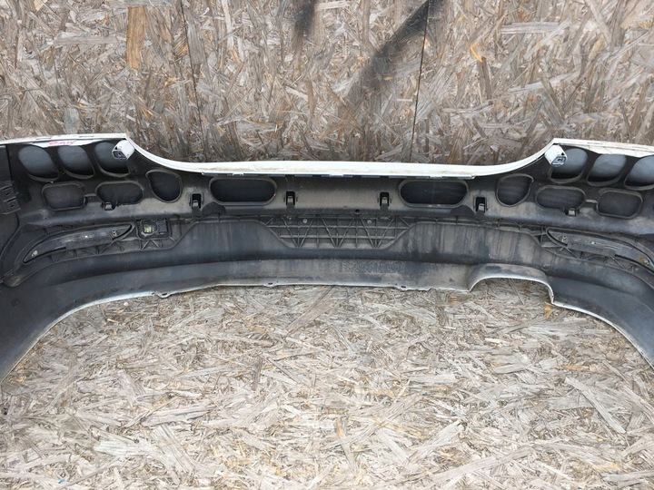 фото №13, Bmw 5 e60 sedan 07-10 бампер зад альпийский белый iii