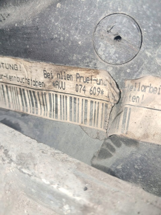 фото №7, Двигун audi a3 8l 1.6 8v avu