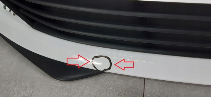 фото №7, Ford c-max 15-20 рестайлинг бампер перед f1cb-r17757-ac