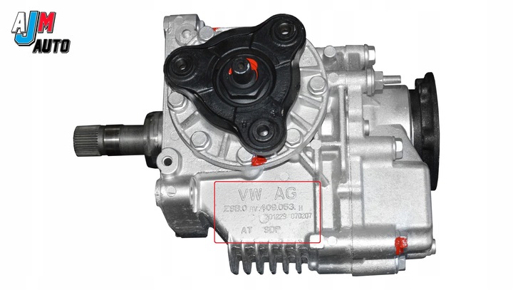 фото №4, Редуктор коробки 02m409053aq 3.2 b vw audi seat