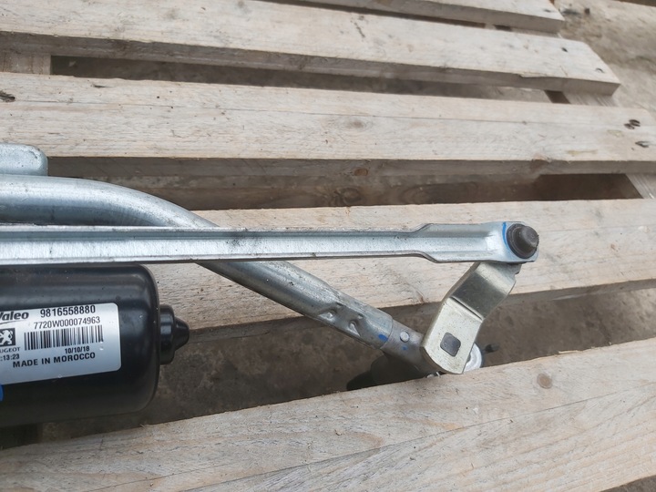 фото №12, Механізм двигунчик двірник перед - berlingo partner doblo iii combo e