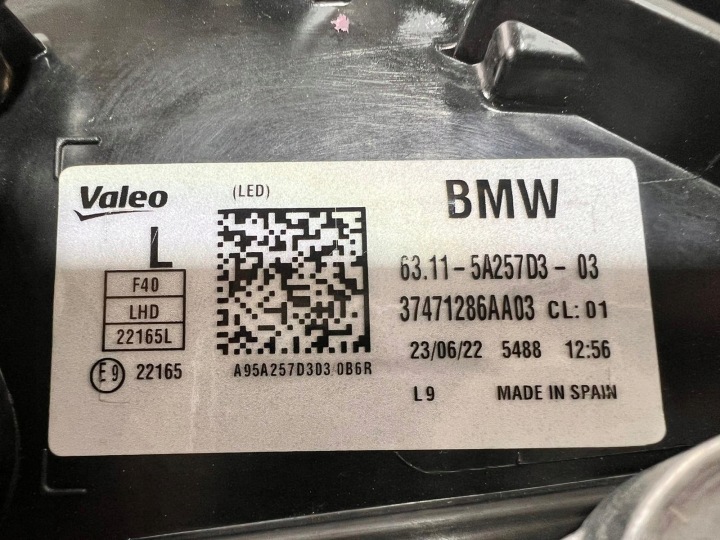 фото №15, Bmw 1 f40 полный led адаптивный тень line левая правая