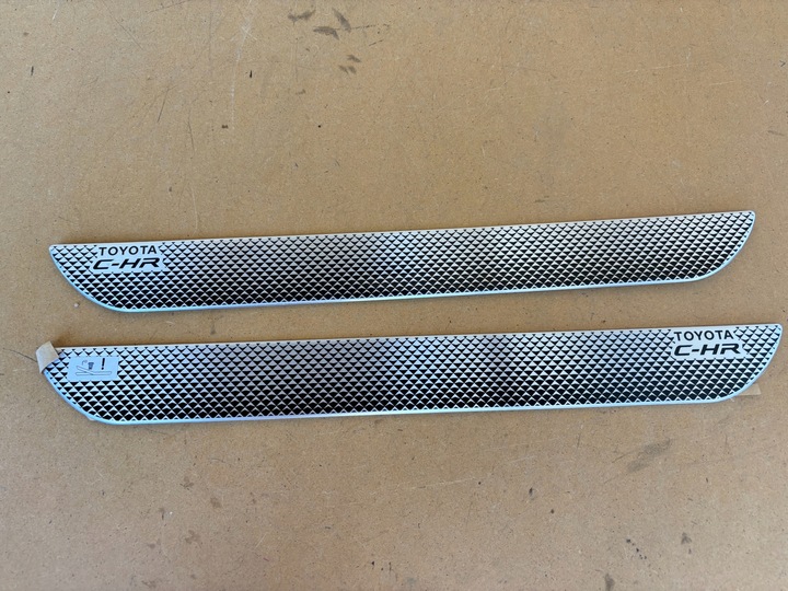 фото №1, Планки накладки na поріг toyota c-hr chr