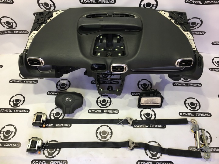 фото №1, Citroen c3 picasso панель консоль подушка безопасности ремни