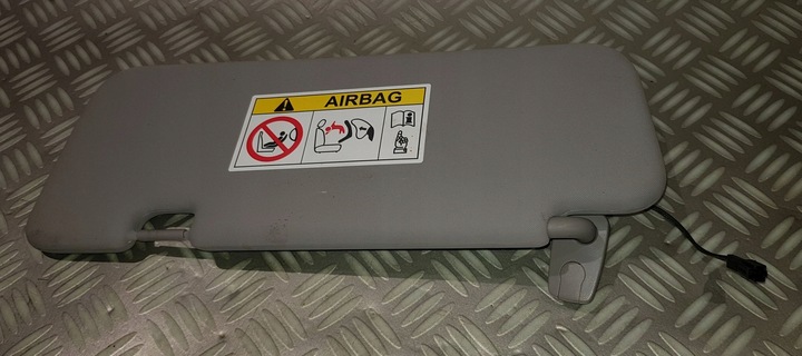 фото №5, Alfa romeo stelvio козирок захист сонцезахисна права сірий сонцезахисний козирок rh