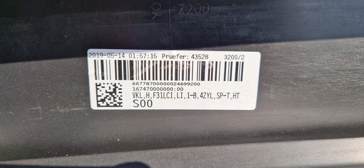 фото №6, Mps бампер зад bmw 3 f31 lci рестайлінг sport 15- 475