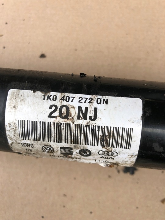 фото №5, Полуось правая vw golf vii audi a3 1k0407272qn