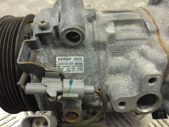 фото №14, Toyota highlander xu70 2021 компрессор / компрессор кондиционера a/c