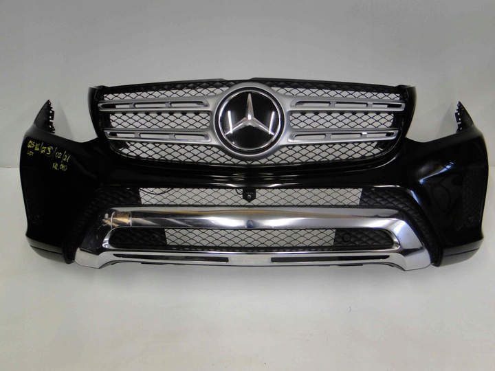 фото №9, Mercedes gls x166 166 бампер капот переднее крылья перед чёрный 040