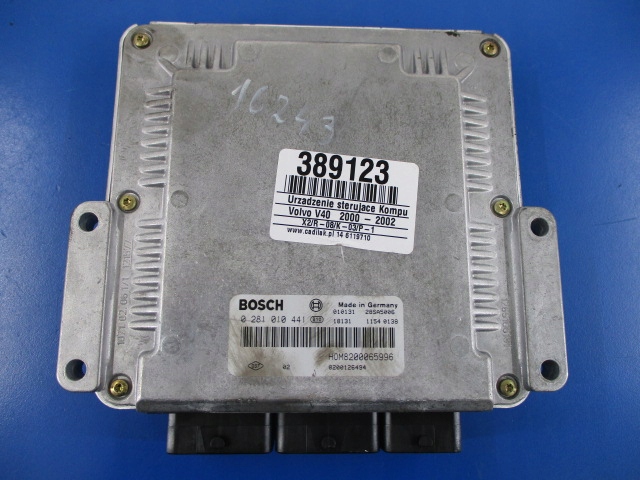 фото №1, Volvo v40 s40 1.9 комп'ютер 8200065996 0281010441